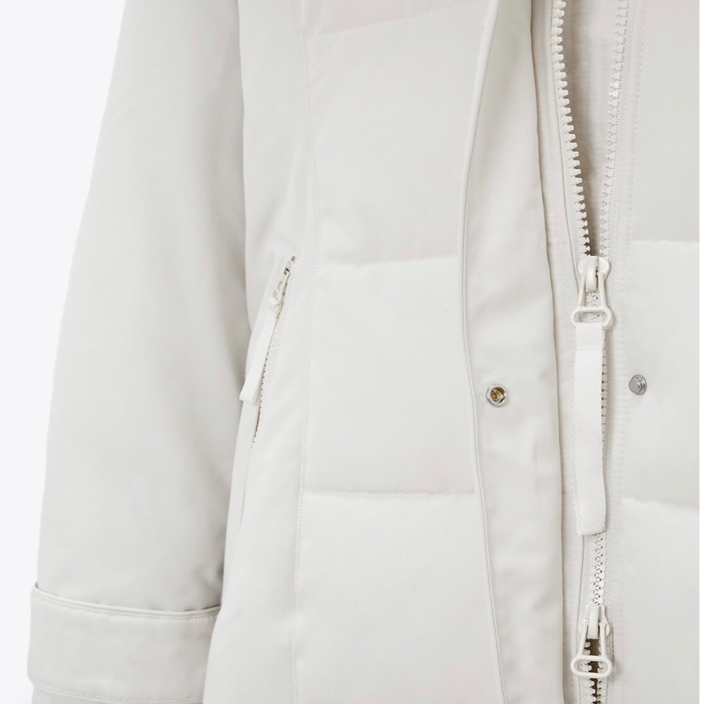 Zara Women’s Water Repellent Long Padded Coat - Picture 7 of 9